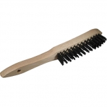 Brosse à main manche bois